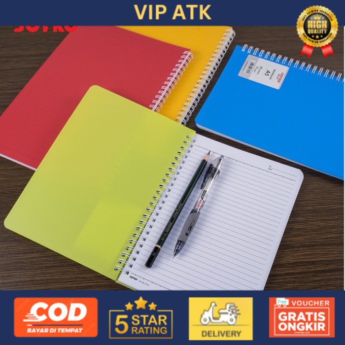 

Notebook A5 / Buku Catatan Buku Tulis Joyko A5 NB-661 Garis