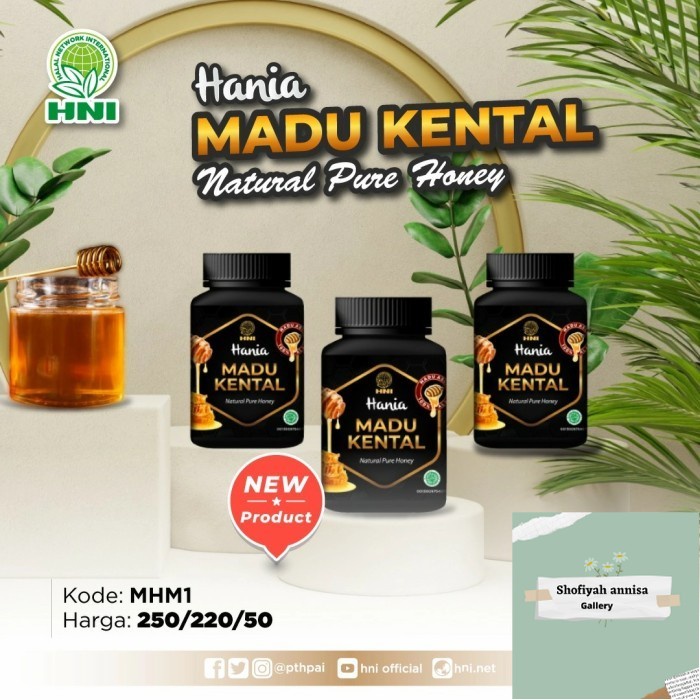 

HANIA MADU KENTAL HNI HPAI MADU ASLI