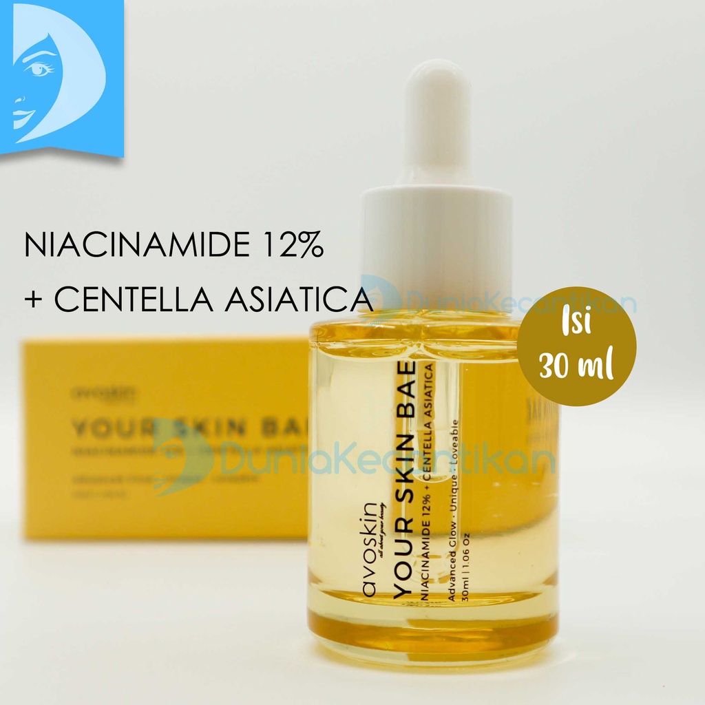 Avoskin Your Skin Bae YSB Niacinamide 12% & Centella Asiatica Serum Wajah / Serum Avoskin Brightenin