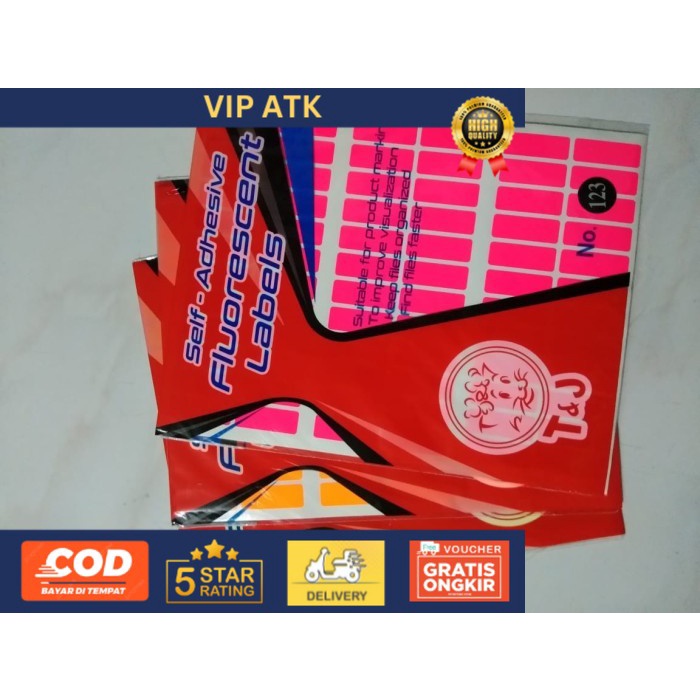 

Label Tom & Jerry No.123 Warna - Hijau