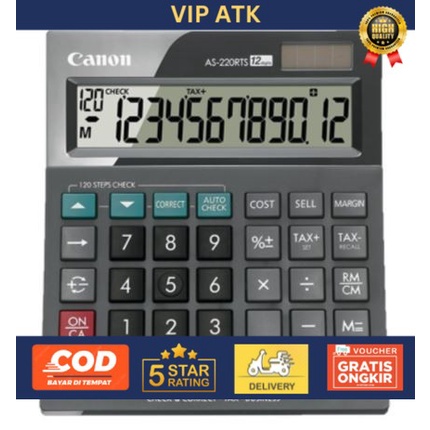 

Calculator Canon AS 220RTS Original