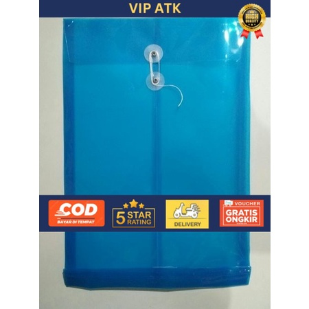 

Map Tali Plastik Folio Folderone /Pack (12Pcs)