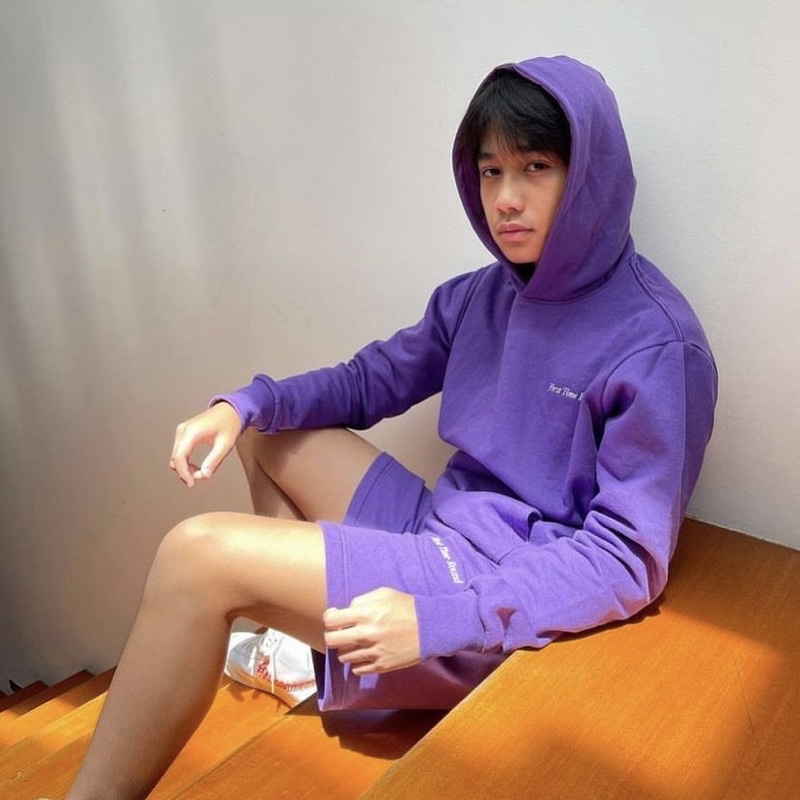 First Time Round - Classic Hoodie - Amethyst