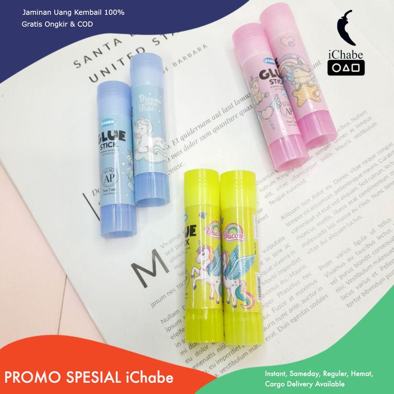 

[Bisa COD] NA STARK Lem Stik Kertas Sekolah / Paper Glue Stick Stationary / Lem Kantor