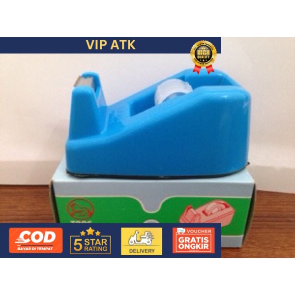 

Tape Dispenser No: 20 / Tempat Isolasi Kecil Lion - Kuning