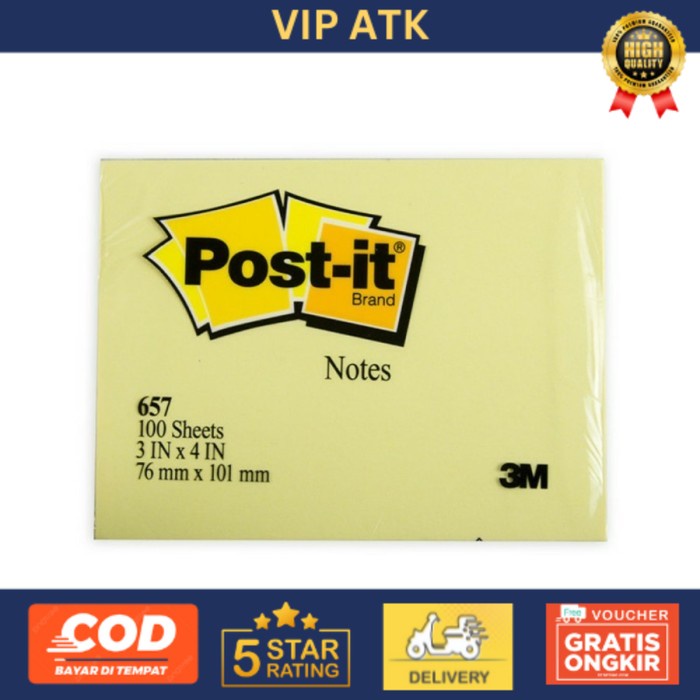 

Post It / Sticky Notes 3M 657