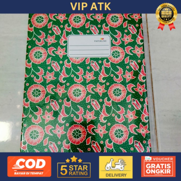 

Buku Folio HardCover Paperline 300 lembar