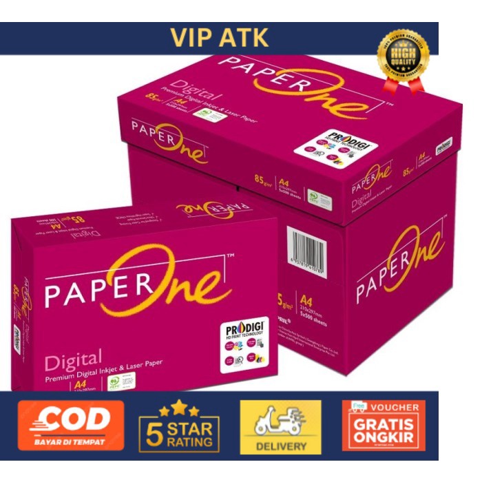 

Kertas HVS A4 85 gr Paper One