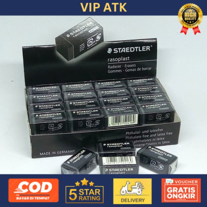

Penghapus Staedtler Kecil Warna Hitam