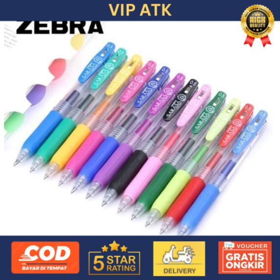 

PULPEN SARASA GEL / PEN ZEBRA SARASA CLIP 0.5 mm - Hitam