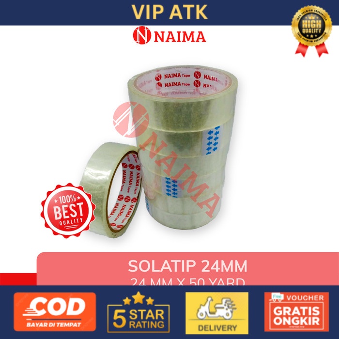 

[6 PCS] ISOLASI SOLATIP BENING 1 INCH X 50 Yard