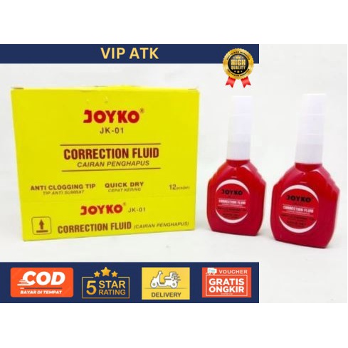 

TIP EX CAIR JOYKO JK-01 [LUSIN -12 PCS]