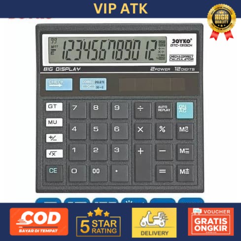 

CALCULATOR JOYKO DTC 1313CH / KALKULATOR 12 DIGITS