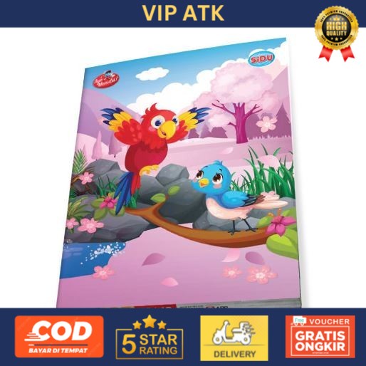 

[PACK] BUKU SIDU 58 LEMBAR / BUKU TULIS SINAR DUNIA 58