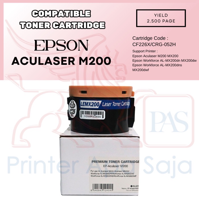 COMPATIBLE TONER CARTRIDGE EPSON ACULASER M200 EP Aculaser M200 MX200