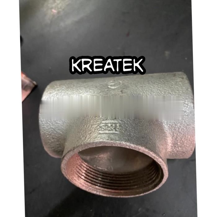 Tee Galvanized / Galvanis 2 inch