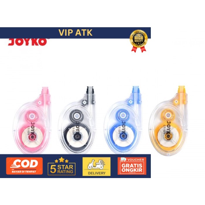 

TIP EX / TIPEX KERTAS JOYKO CT 508 / CORRECTION TAPE