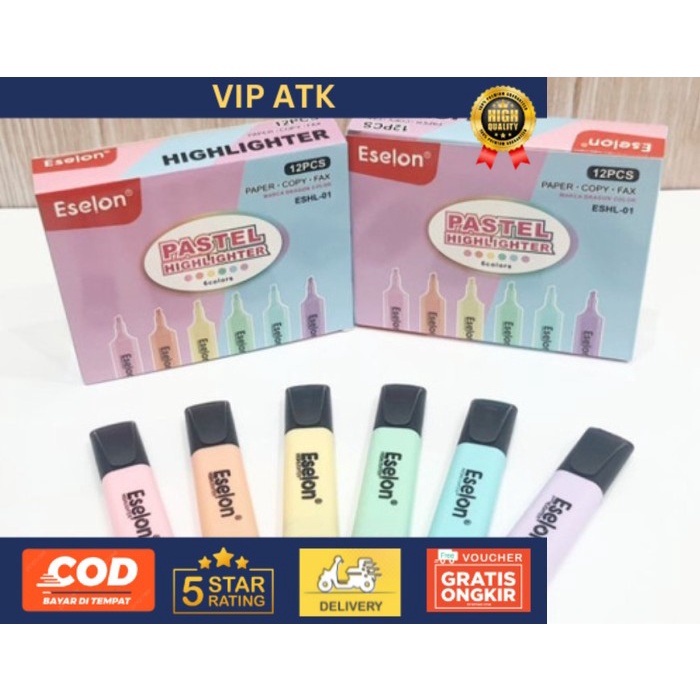 

(12pc) HIGHLIGHTER / STABIILO PASTEL / PENANDA MURAH WARNA WARNI