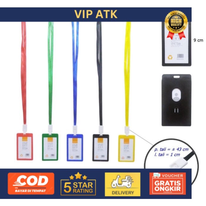 

NAME TAG ID CARD HOLDER / TALI ID CARD NAMA / GANTUNGAN KARTU NAMA