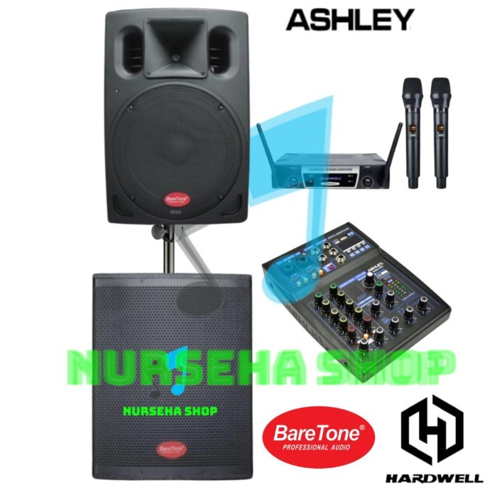 paket sound sytem lapangan 15 inch 1530pro plus sub 15 inch single