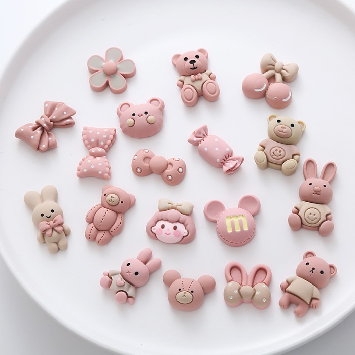 

Stiker 3D Botol Timbul Lucu Motif Bunny Bear Permen Girl