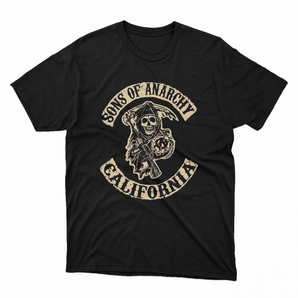 BAJU KAOS DISTRO PRIA WANITA Sons Of Anarchy CA