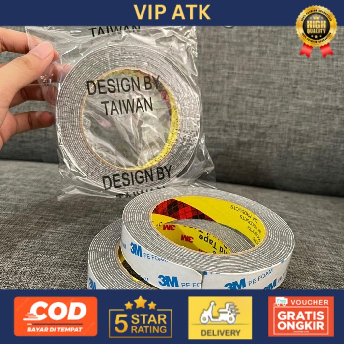 

Double tape busa 3m PE FOAM Original made in Taiwan SUPER MURAH