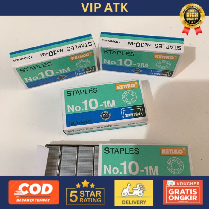 

Isi Klip / Stapler ( Staples ) Kenko No.10-1M ( Isi Stapler )