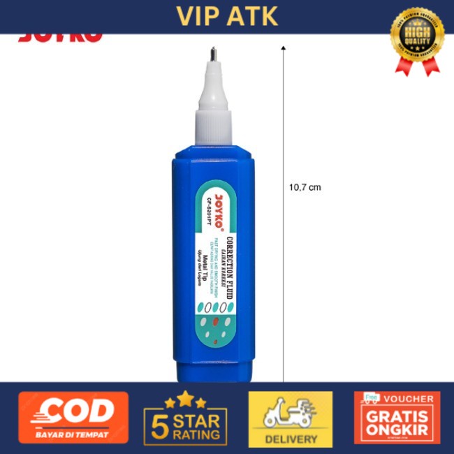 

Correction Fluid ( Tip-Ex ) Joyko CF-S201PT