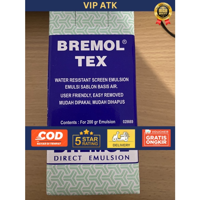 

Bremol Tex & RN 200 GR ! Termurah - TEX VIOLET