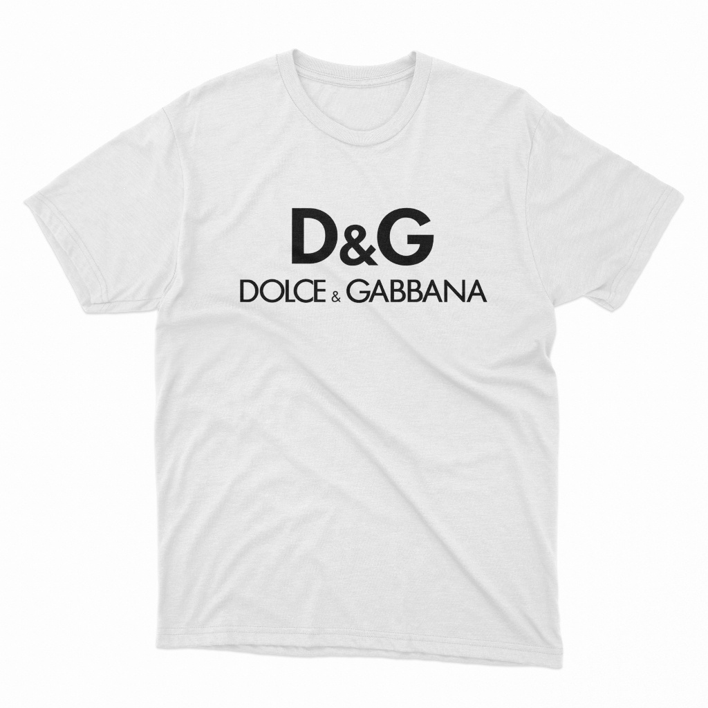 BAJU KAOS DISTRO PREMIUM PRIA WANITA D&G Dolce Gabbana