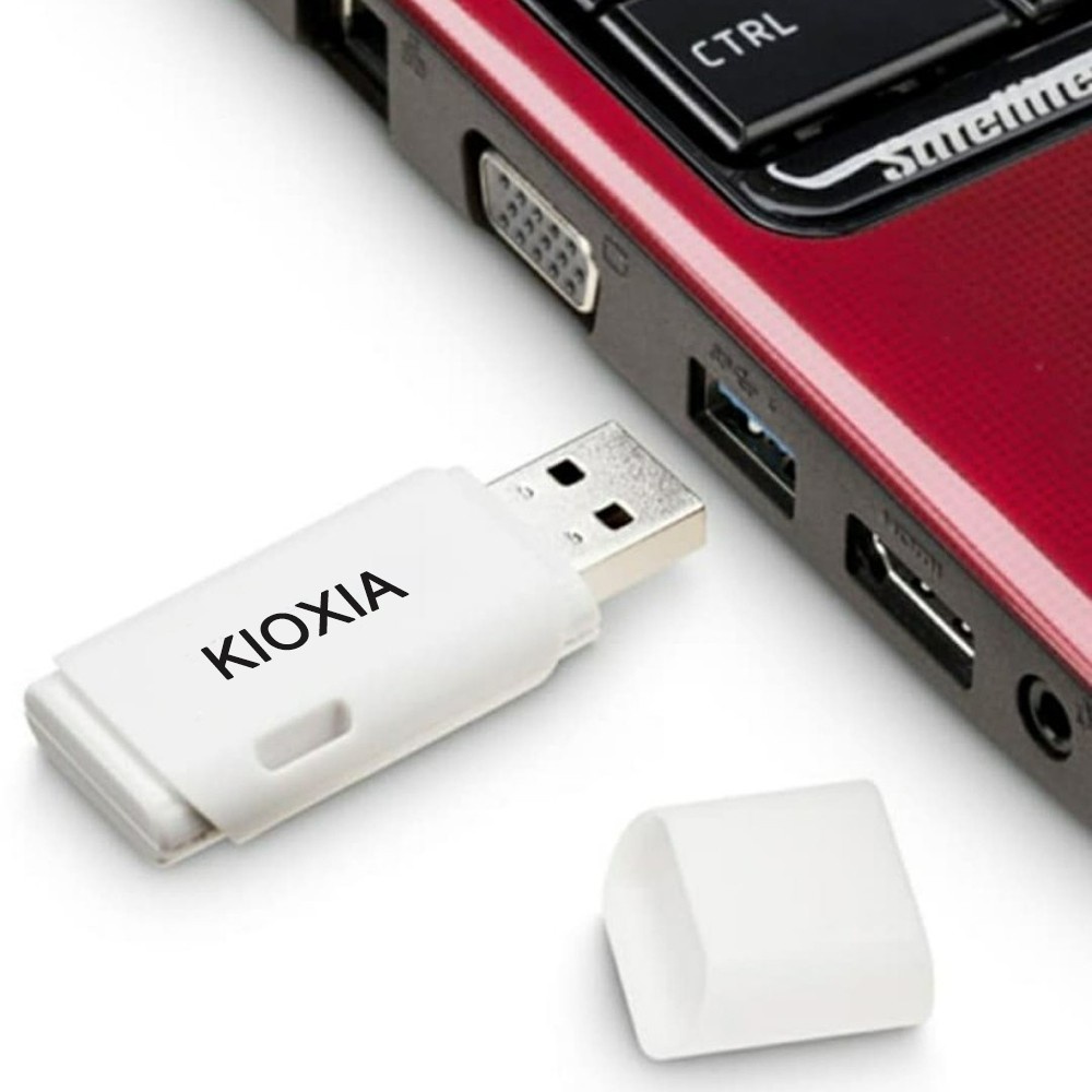 FLASHDISK 64GB KIOXIA USB 2 100% ORIGINAL JAPAN TOSHIBA | USB 64GB KIOXIA EX TOSHIBA | USB FLASHDISK
