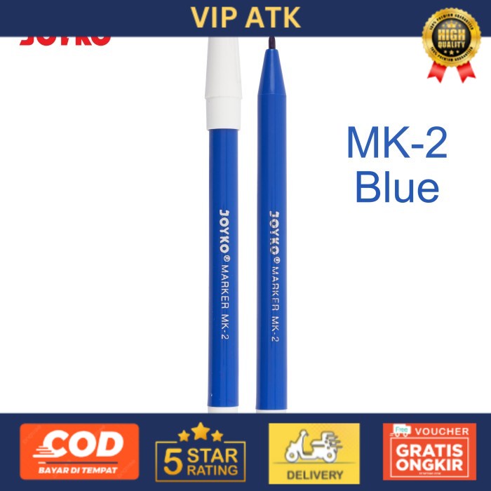 

Joyko Marker Penanda Spidol - Blue
