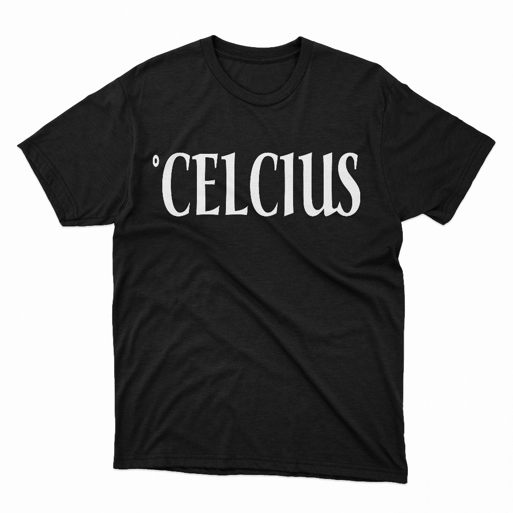 BAJU KAOS DISTRO PREMIUM PRIA WANITA CELCIUS Men CLCS Basic White