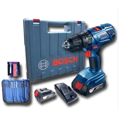 DISKON 90% BOSCH MESIN BOR BATERAI DK1036, BOR CORDLESS 36V 10MM IMPACT DRILL, BOR TEMBOK BETON KAYU