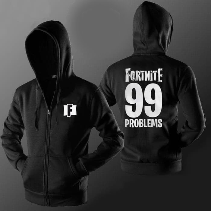 Jaket Hoodie Fortnite 99 Problem