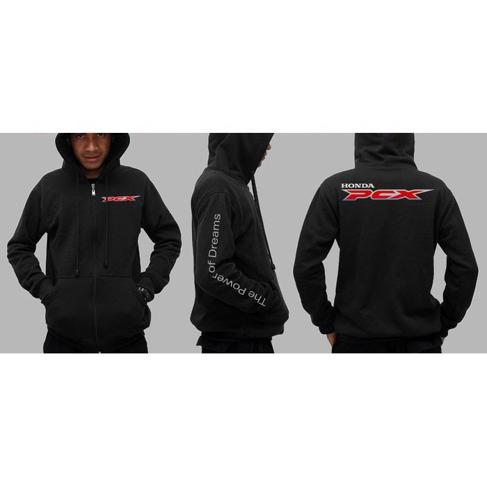 Jaket Hoodie Honda Pcx 150