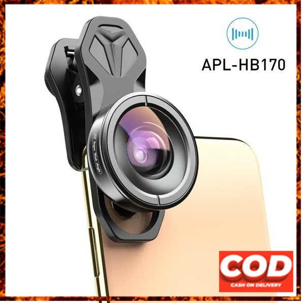 APEXEL Lensa Kamera Smartphone 170 Super Wide Angle Lens