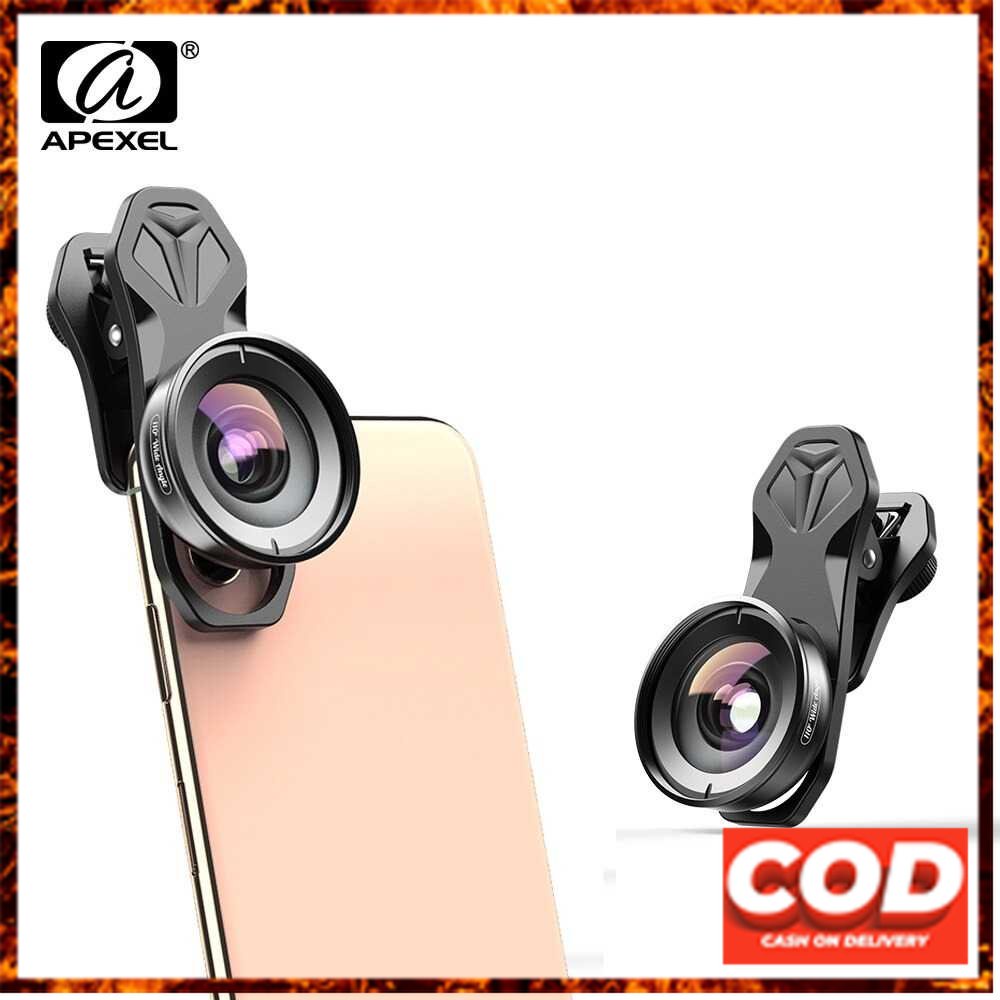 APEXEL Lensa Kamera Smartphone 110 Degree Wide Angle Lens