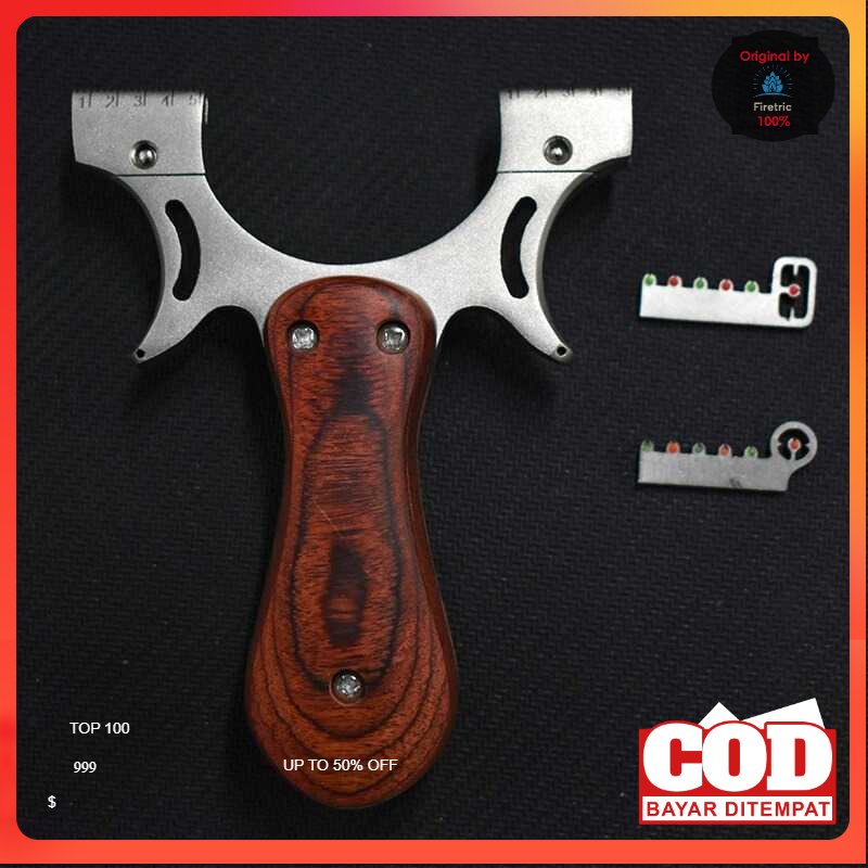 Ketapel Metal Slingshot Hunting Catapult