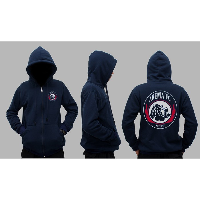 Hoodie Zipper Arema FC