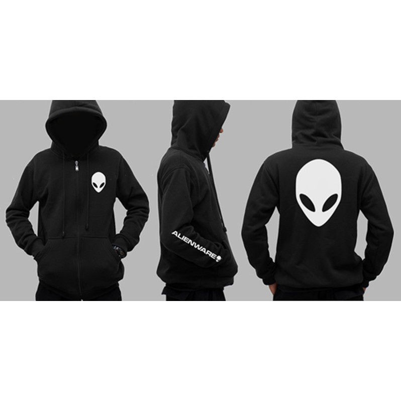 Hoodie Zipper Alienware