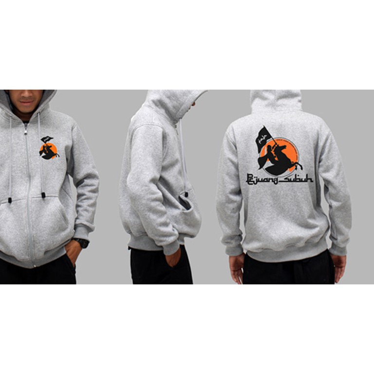 wana production Hoodie Zipper Pejuang Subuh