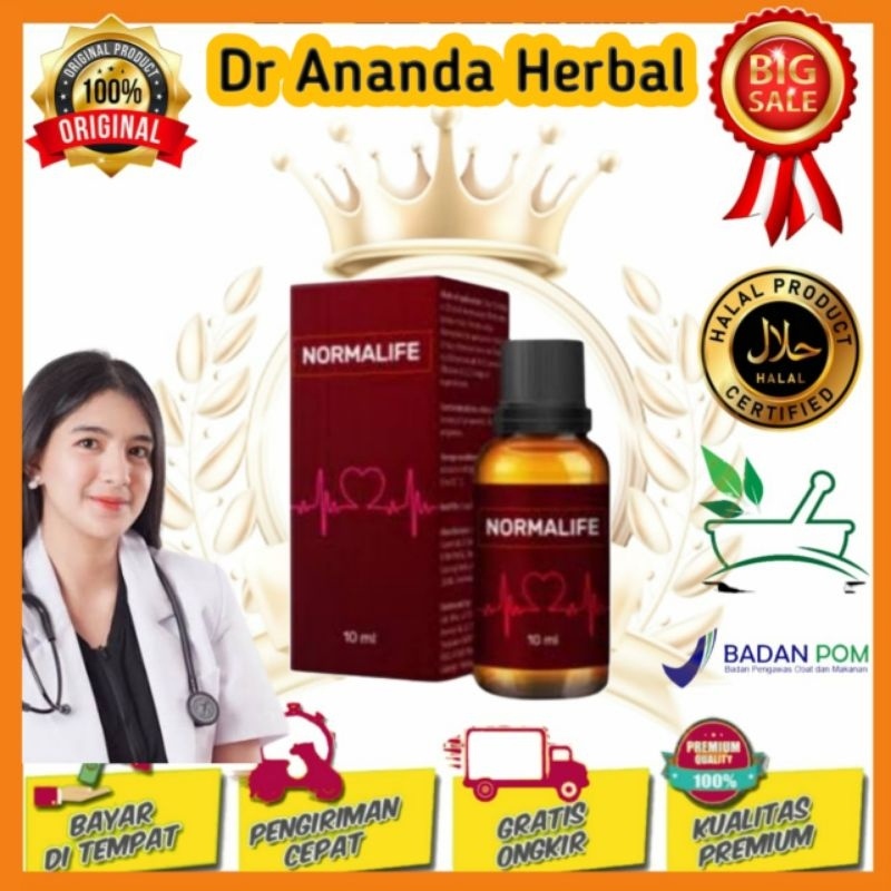Normalife Asli Original Obat Hipertensi Membantu Menurunkan Tekanan Darah Tinggi | Normalife Tablet