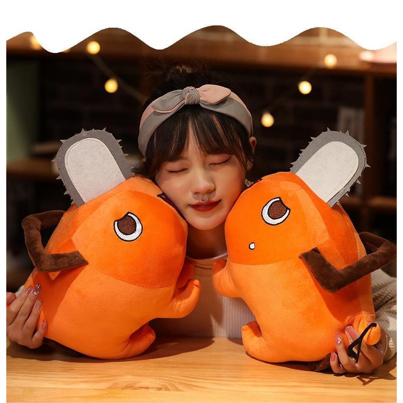 Boneka Chainsaw Man Denji Cosplay Pochita Bahan Plush high quality Berkualitas Plush