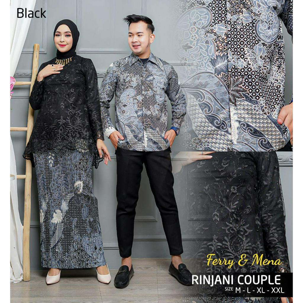 Cod Set couple kebaya rinjani tille blouse azkia Baju akad dan tunangan  Baju kondangan pernikahan