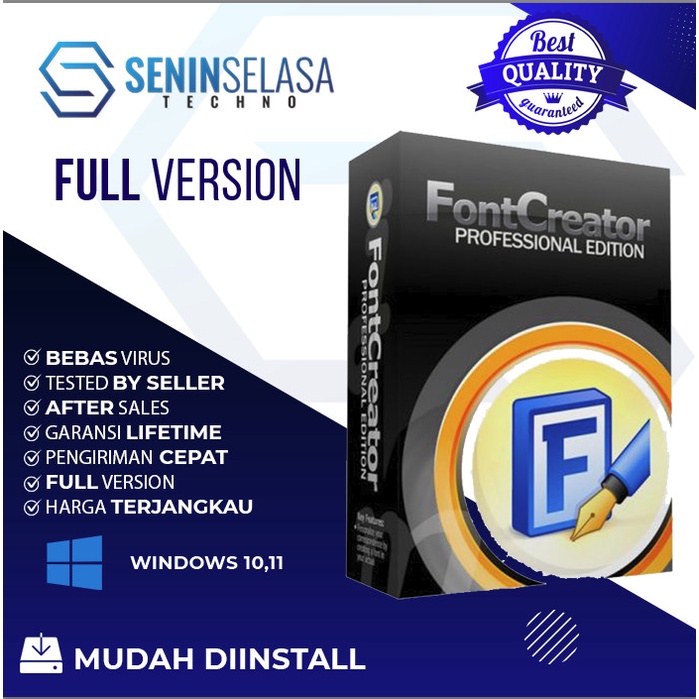 Software Pembuat Font: High Logic FontCreator 15 [WIN]