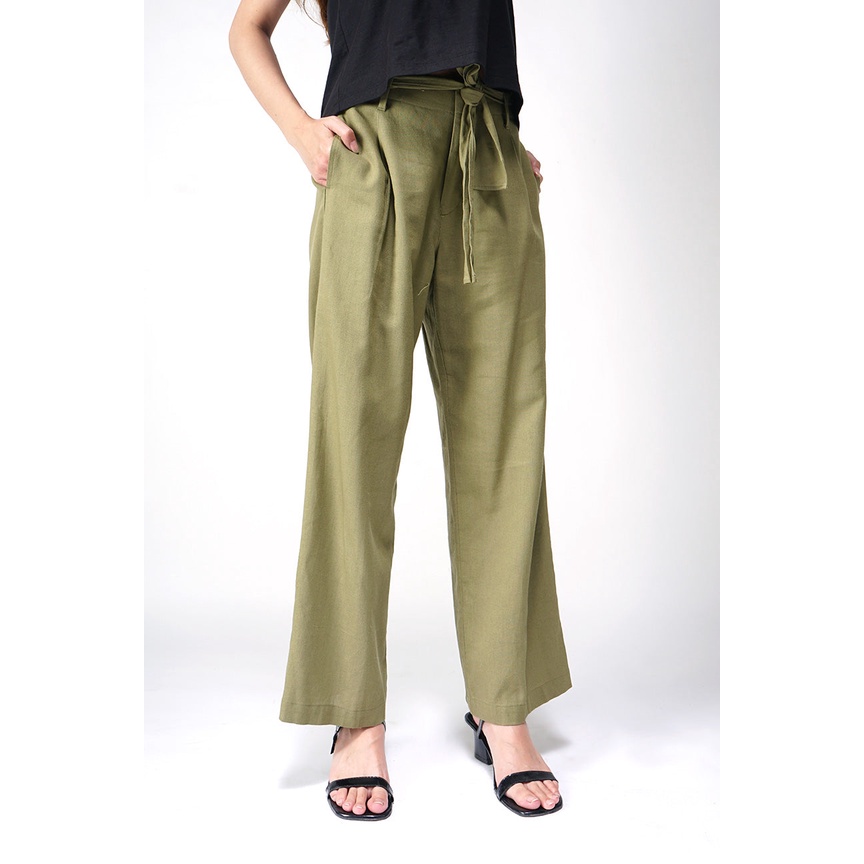 Bodytalk Celana Panjang Wanita Kaira Army 43059T8Ar