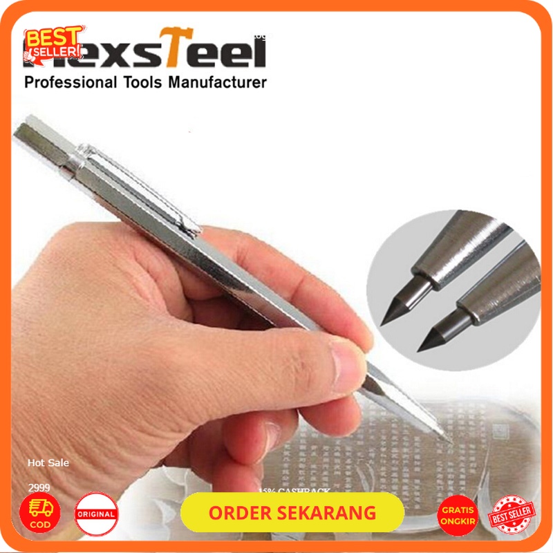

Pena Ukir Kesenian Metal Scriber Tungsten Carbide Tip