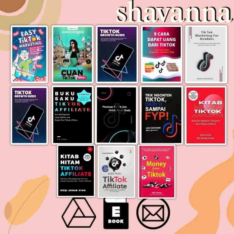 

(Indonesia) Buku T1kt0k Marketing, Ads, Tips & Trik: Buku Merah, Putih, Easy T1kT0k Marketing, Buku Saku, T1kt0k Marketing for Newbies, Cuan Dari T1Kt0k
